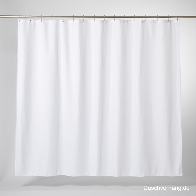 Duschvorhang Textil Weiß 200x200 Trevira CS Duschvorhang Textil Weiß 200x200 Trevira CS
