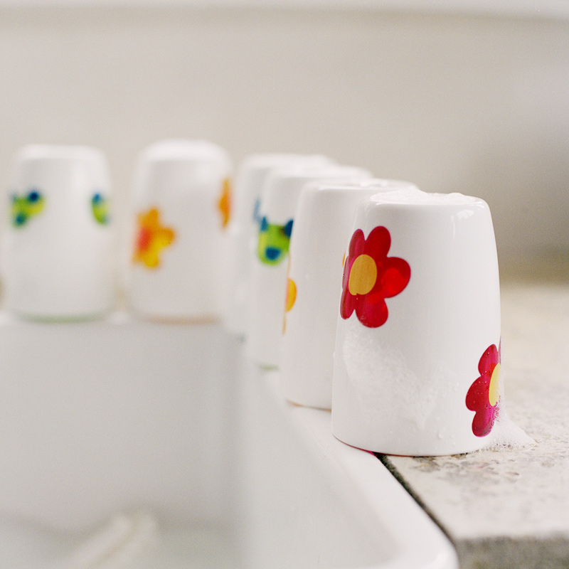 Kinder Zahnputzbecher Blume Spring Yellow Kinder Zahnputzbecher Blume Spring Yellow