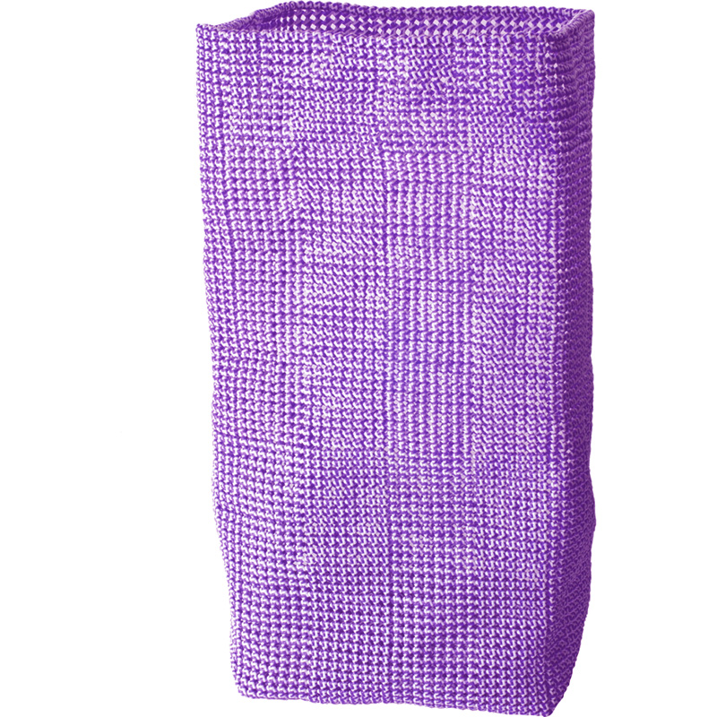 Wäschekorb geflochten Knotty 30x30x60cm lila weiß Wäschekorb geflochten Knotty 30x30x60cm lila weiß