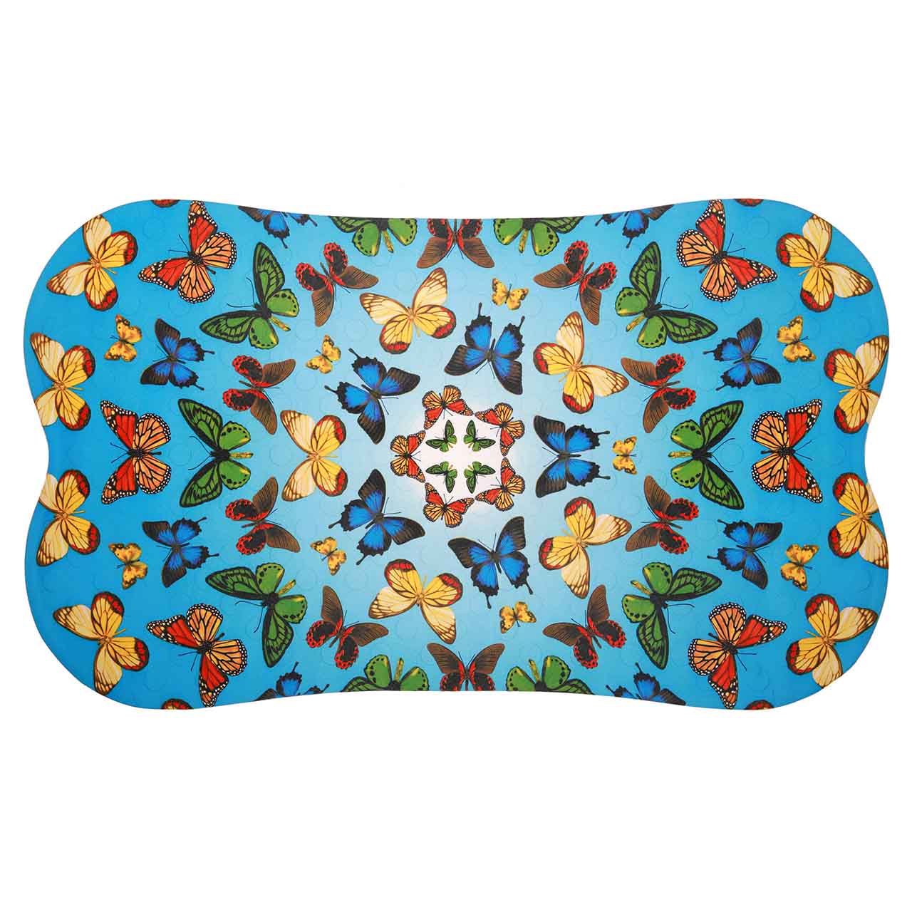 Antirutsch Badematte Gummi Design Schmetterling 70x40cm Antirutsch Badematte Gummi Design Schmetterling 70x40cm