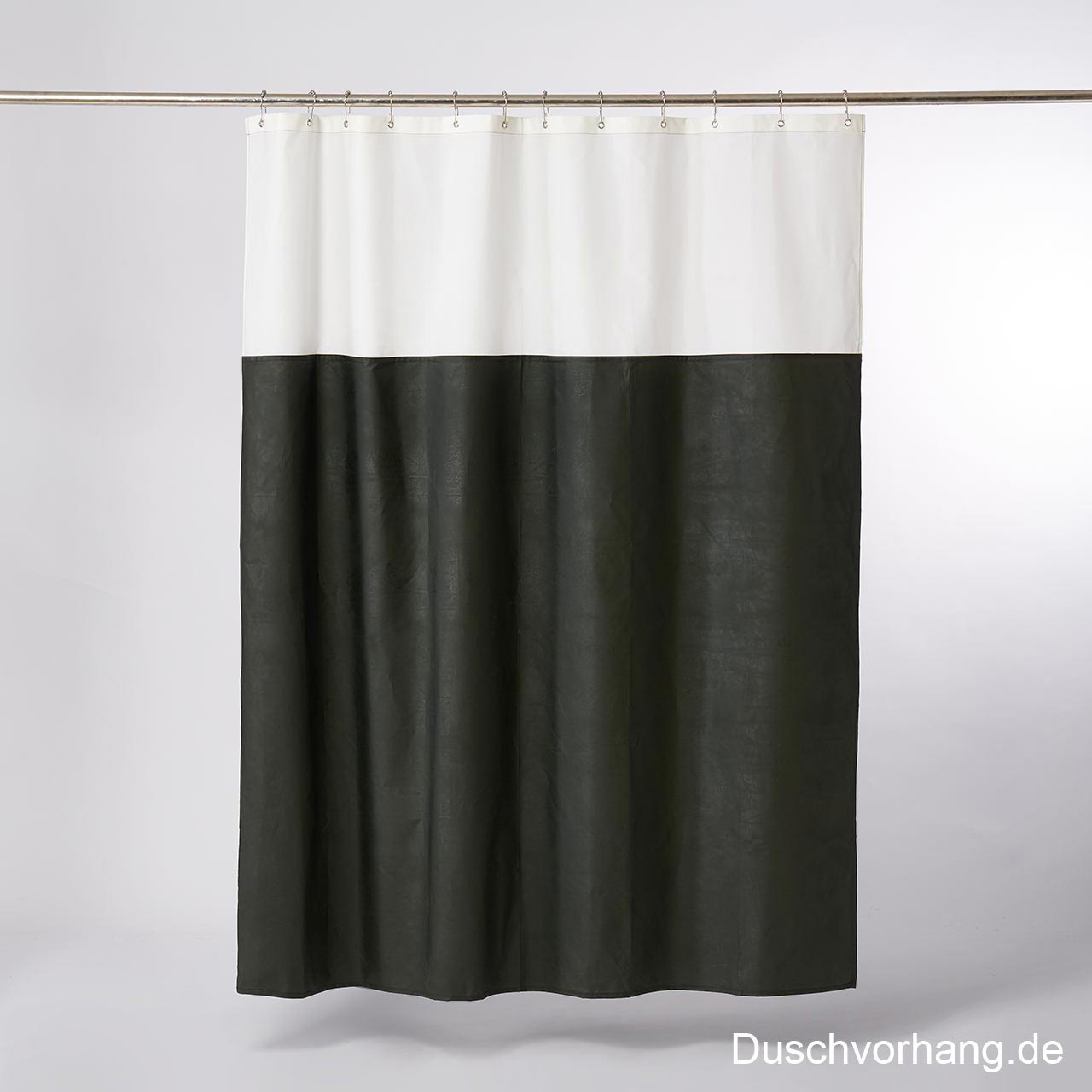 DUWAX Textil Duschvorhang Grün Natur DUWAX Textil Duschvorhang Grün Natur