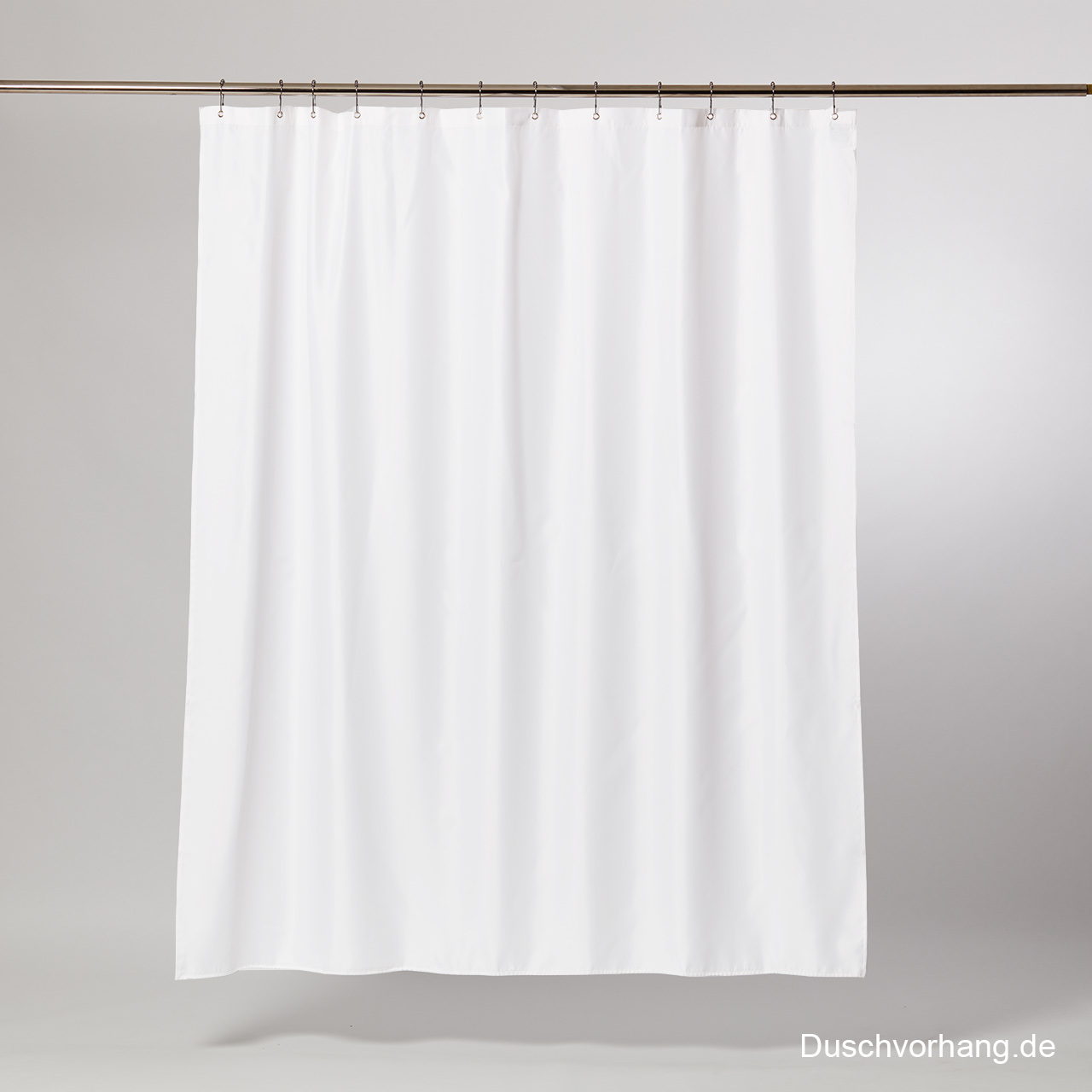 Textil Duschvorhang weiss