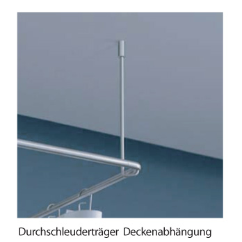 Duschvorhangstange DS E 1000 L Form Deckenhalterung - Edelstahl Duschvorhangstange DS E 1000 L Form Deckenhalterung - Edelstahl
