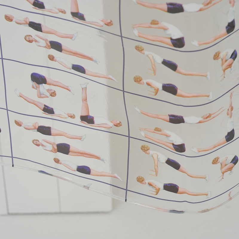 Duschvorhang 180x180 Pilates Duschvorhang 180x180 Pilates