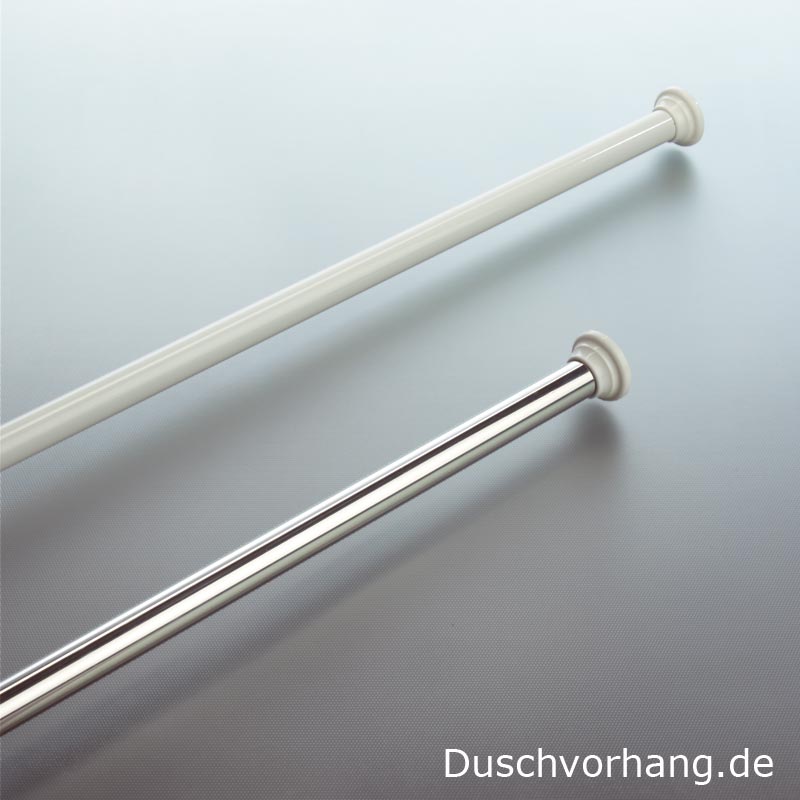 Universal Duschvorhangstange - Aluminium