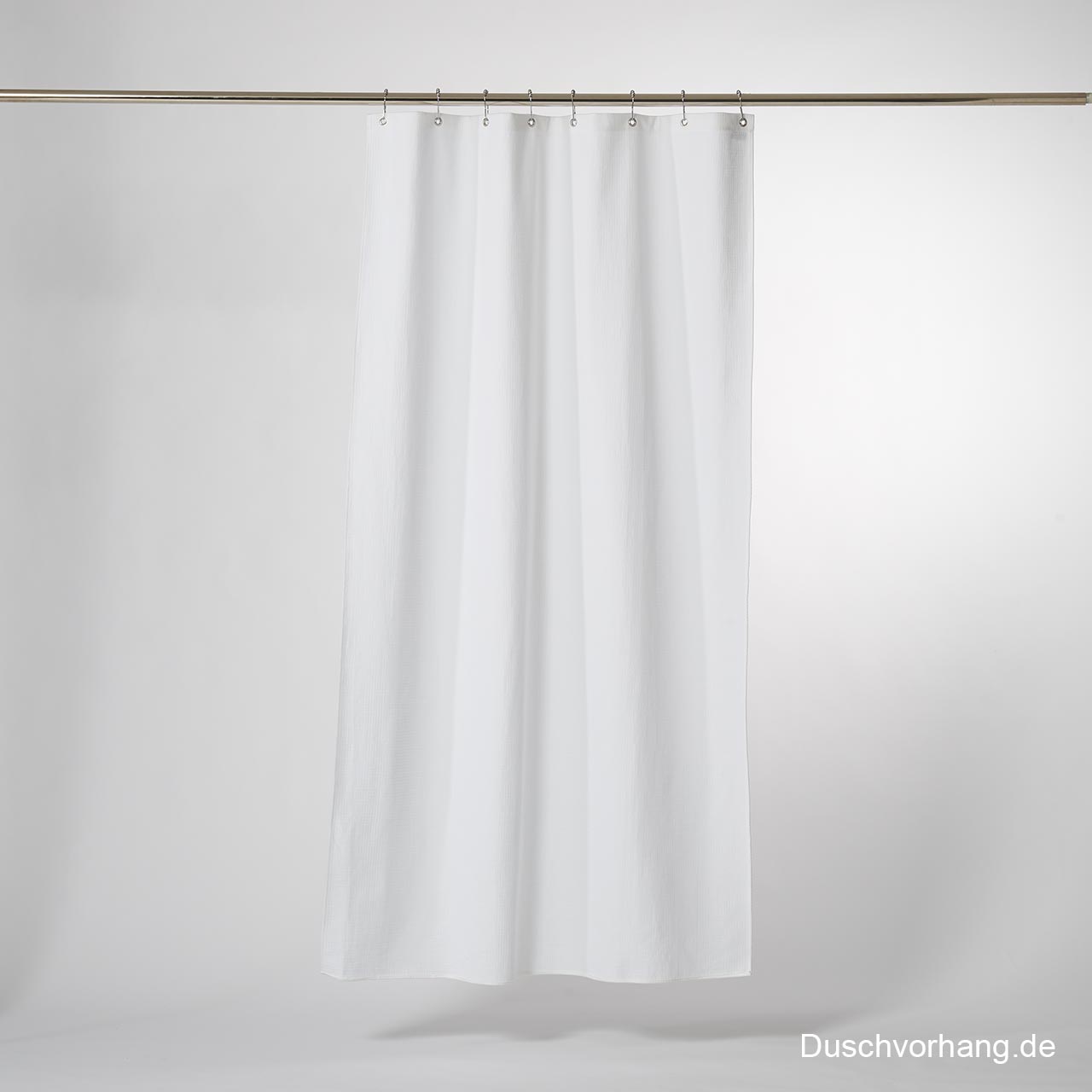 Duschvorhang Textil 120x200 Piquee Weiss Duschvorhang Textil 120x200 Piquee Weiss