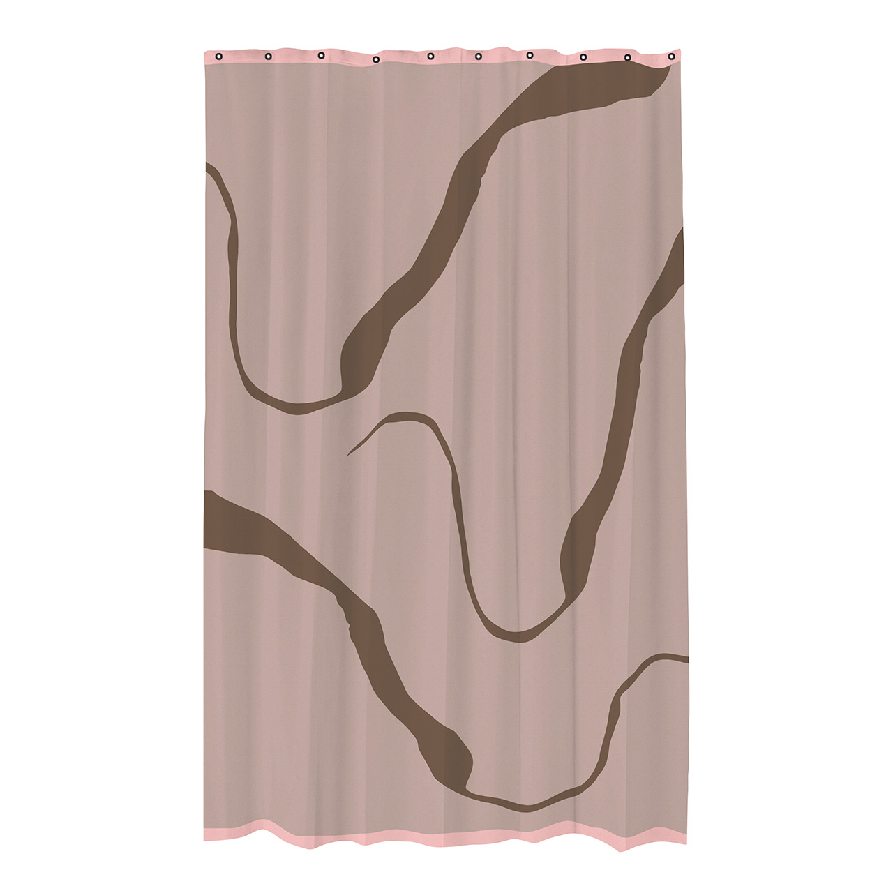 Textil Duschvorhang rosa 150x200 Process Textil Duschvorhang rosa 150x200 Process