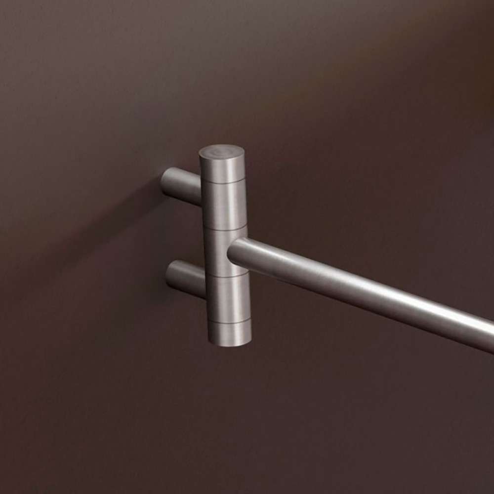 Einzel Handtuchhalter Waschbecken - schwenkbar - Edelstahl Einzel Handtuchhalter Waschbecken - schwenkbar - Edelstahl