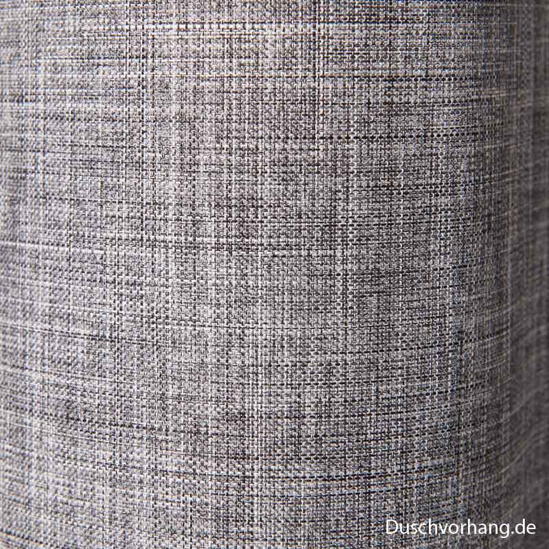 Textil Duschvorhang Graphit Grau 180x200