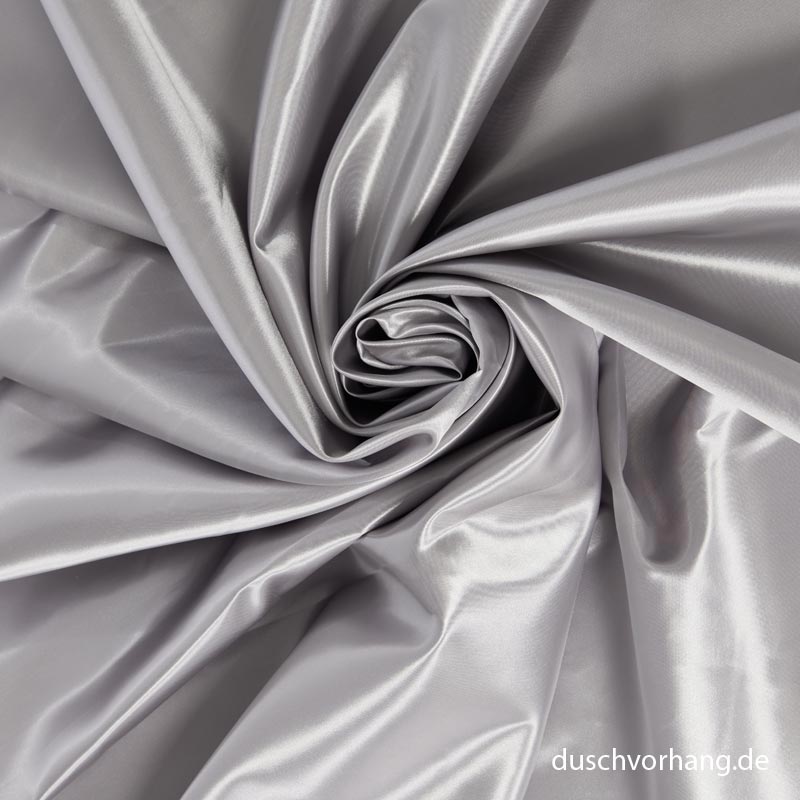 Duschvorhang Textil Silber 240x200