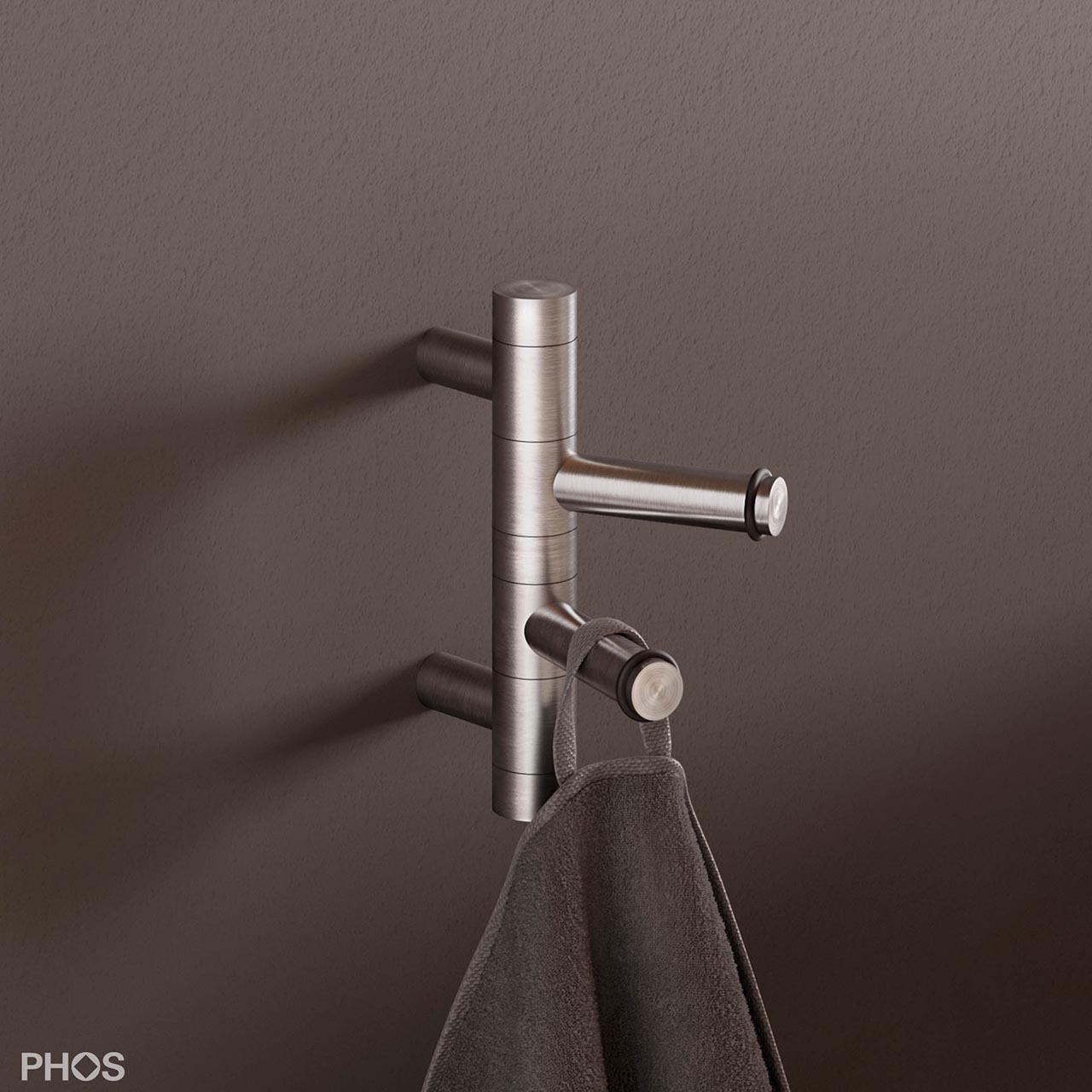 PHOS Handtuchhalter - drehbar - Edelstahl PHOS Handtuchhalter - drehbar - Edelstahl