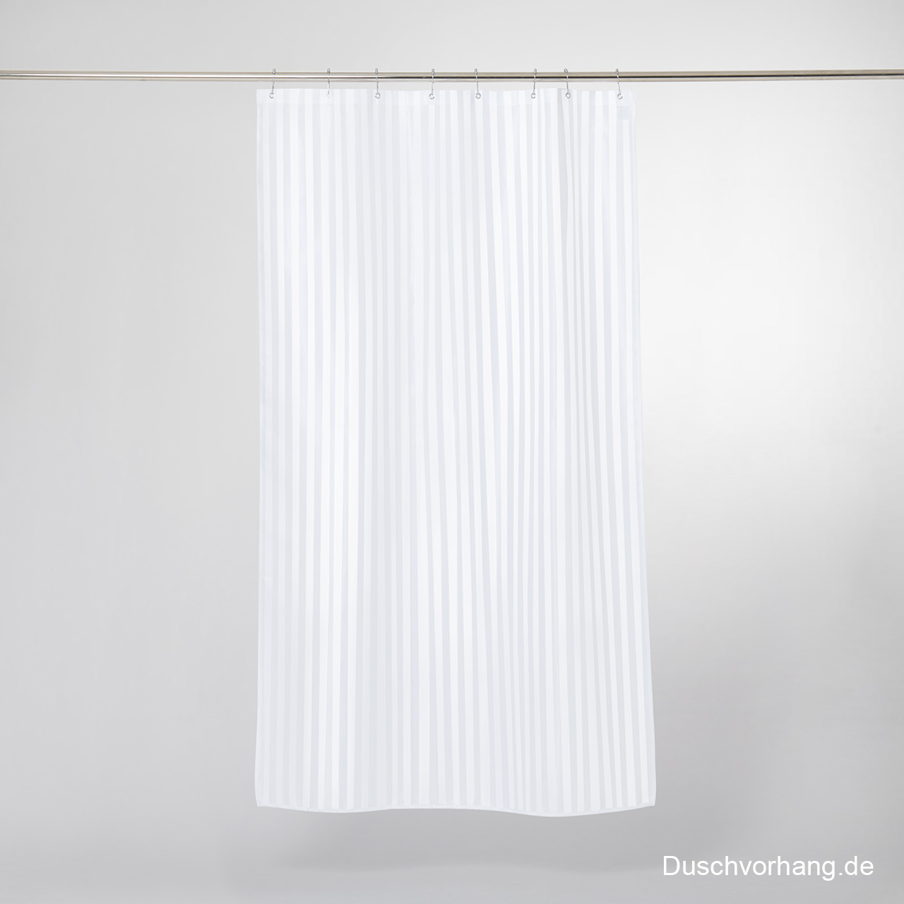 Textil Duschvorhang-Streifen-Weiss-120x200 Duschvorhang-Textil-Streifen-Weiss-120x200