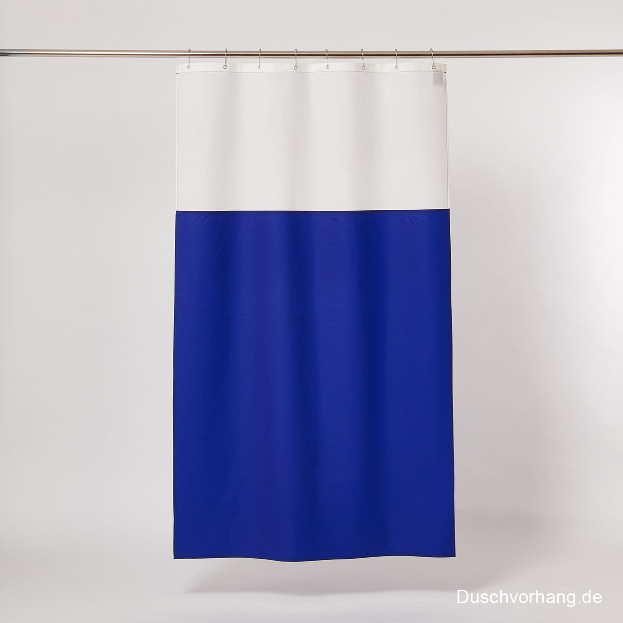 DUWAX Textil Duschvorhang Marine Blau Natur LIMITED EDITION DUWAX Textil Duschvorhang Marine Blau Natur LIMITED EDITION