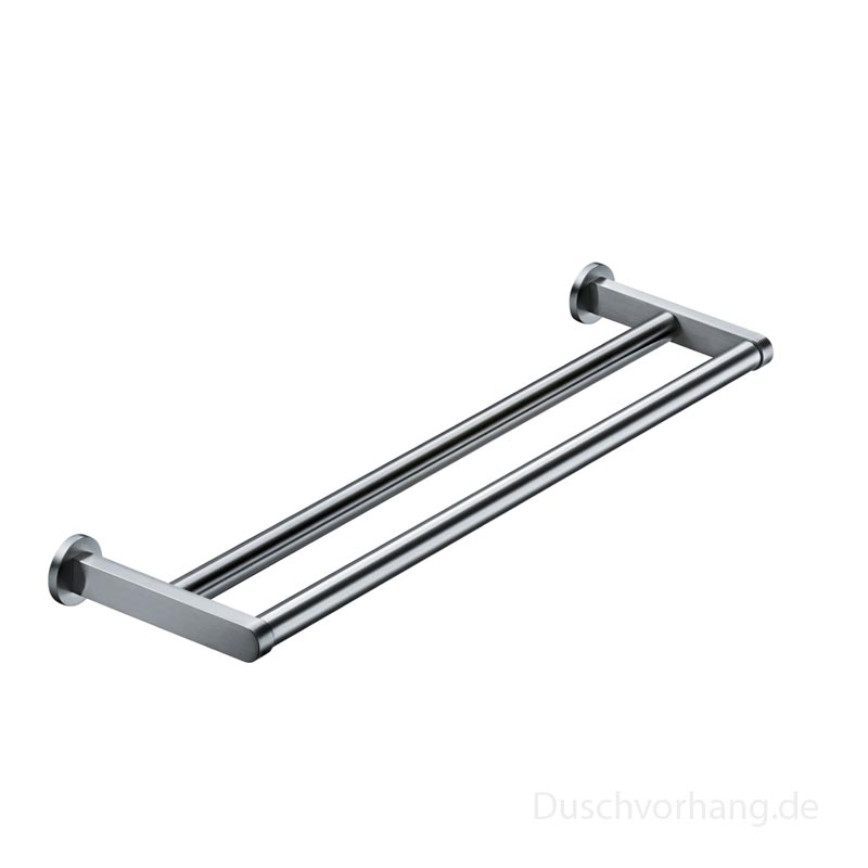 Handtuchhalter Wand für Bad Dusche WC - Zweifach - Edelstahl - ErgoSystem Metric Handtuchhalter Wand für Bad Dusche WC - Zweifach - Edelstahl - ErgoSystem Metric