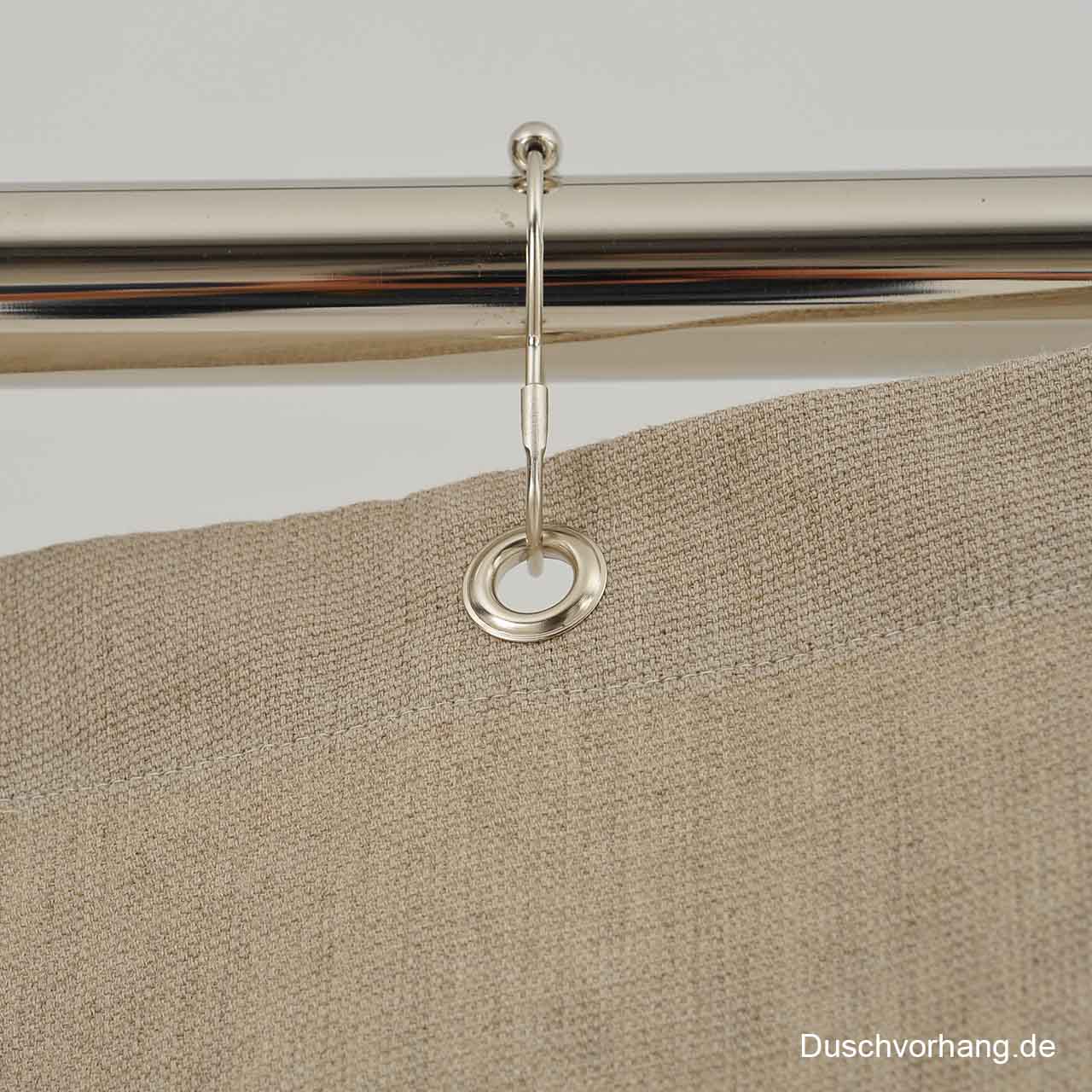 Duschvorhang Textil Leinen Duschvorhang Textil Leinen