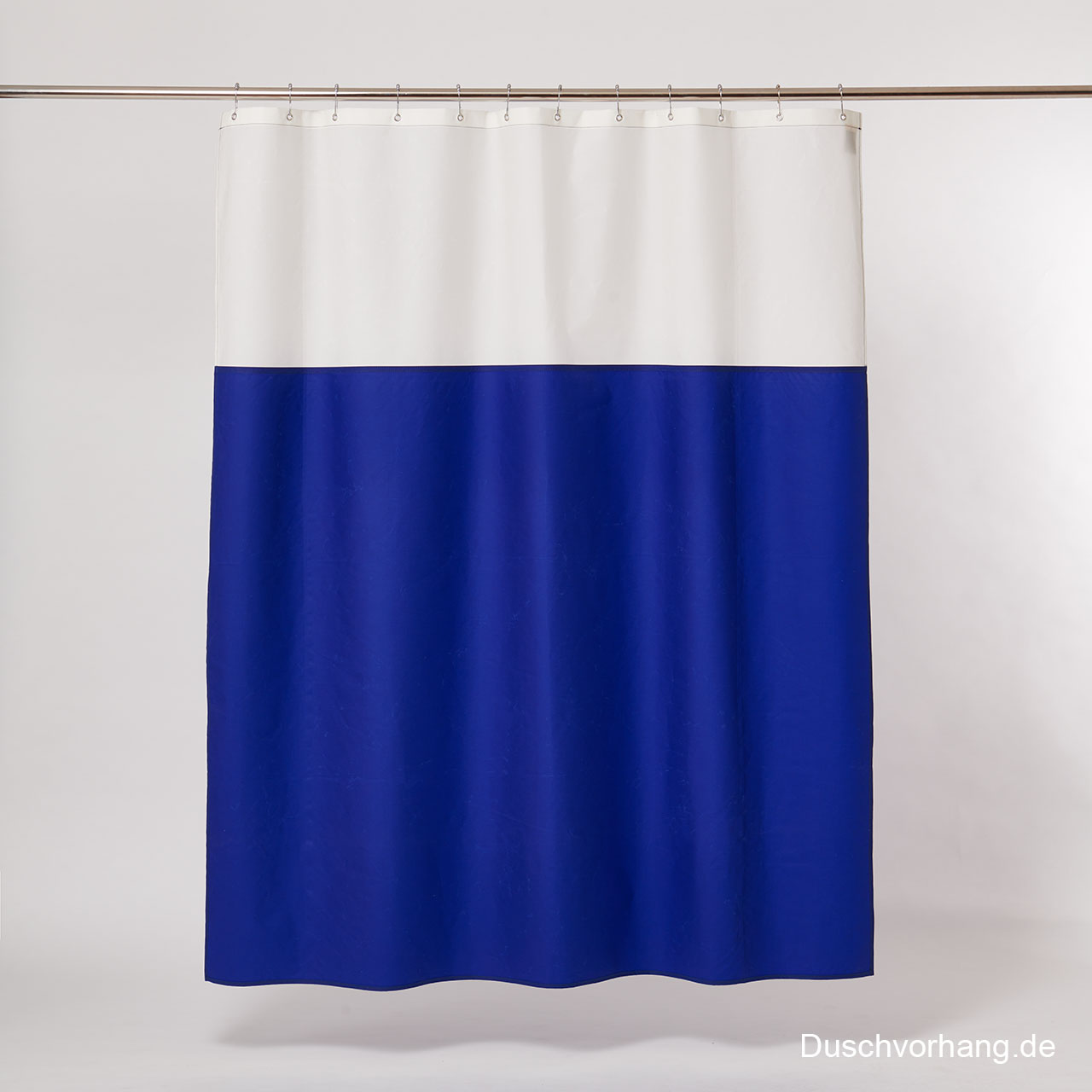 DUWAX Textil Duschvorhang Marine Blau Natur LIMITED EDITION DUWAX Textil Duschvorhang Marine Blau Natur LIMITED EDITION