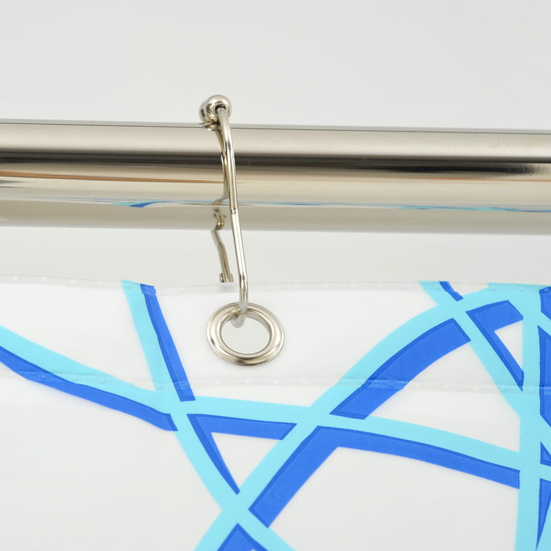 Duschvorhang 180x200 SPAGHETTI Blau