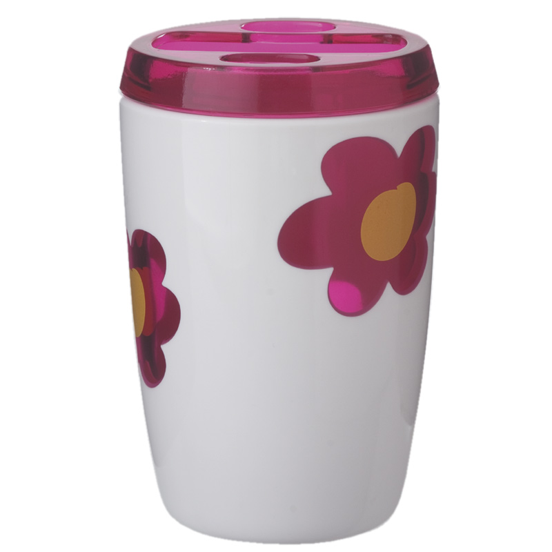 Kinder Zahnputzbecher Blume Spring Pink Kinder Zahnputzbecher Blume Spring Pink