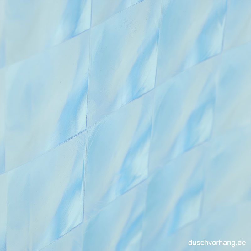 Duschvorhang 180x180 Glasbaustein Blau Duschvorhang 180x180 Glasbaustein Blau