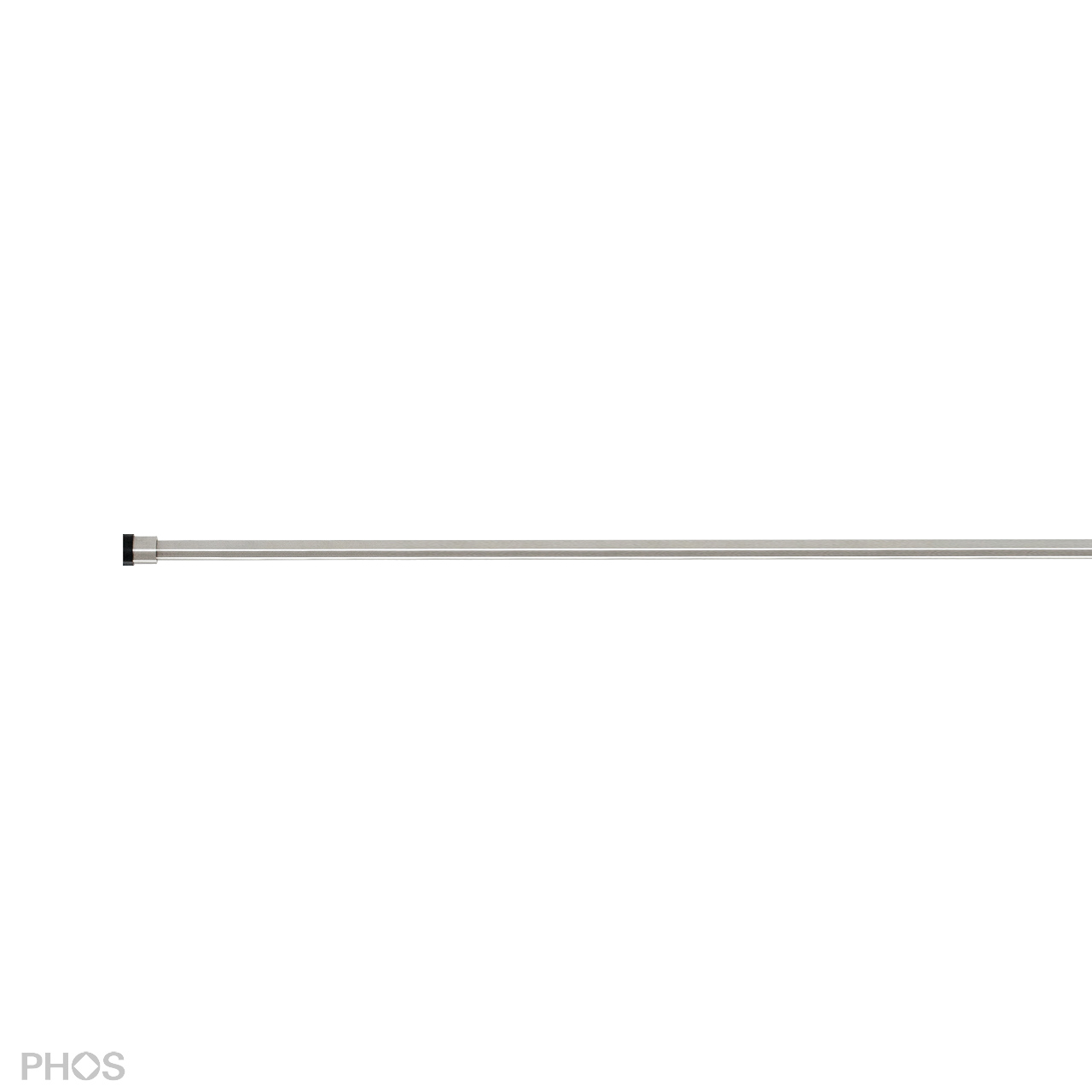 Ausziehbare Teleskop Duschvorhangstange zum klemmen - 12mm Edelstahl Ausziehbare Teleskop Duschvorhangstange zum klemmen - 12mm Edelstahl