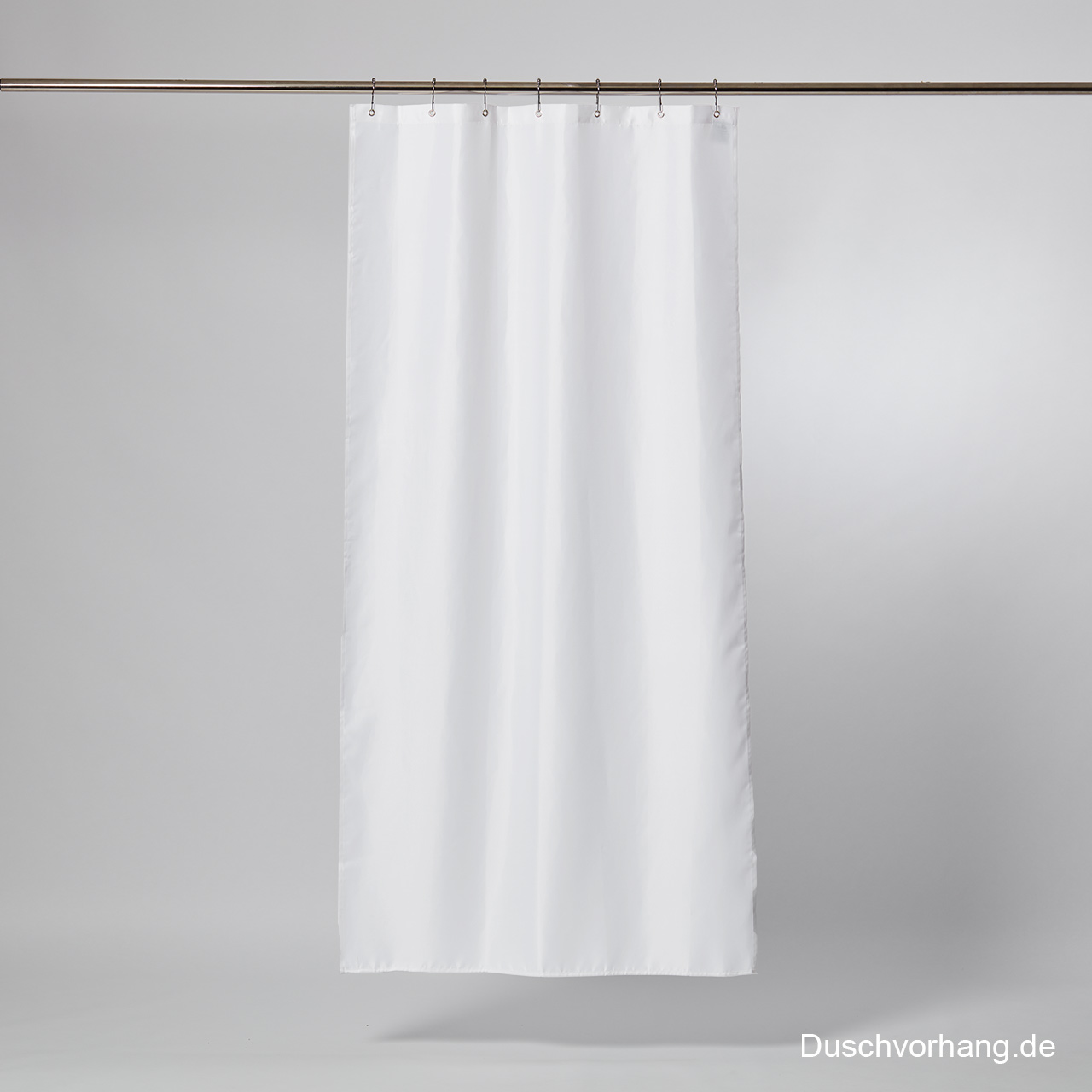 Textil duschvorhang weiss 100x200