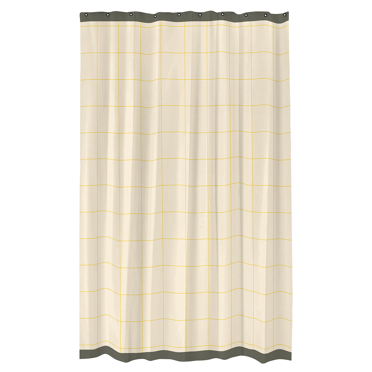 Textil Duschvorhang 150x200 (BxH in cm) Design Mesh Gelb Textil Duschvorhang 150x200 (BxH in cm) Design Mesh Gelb