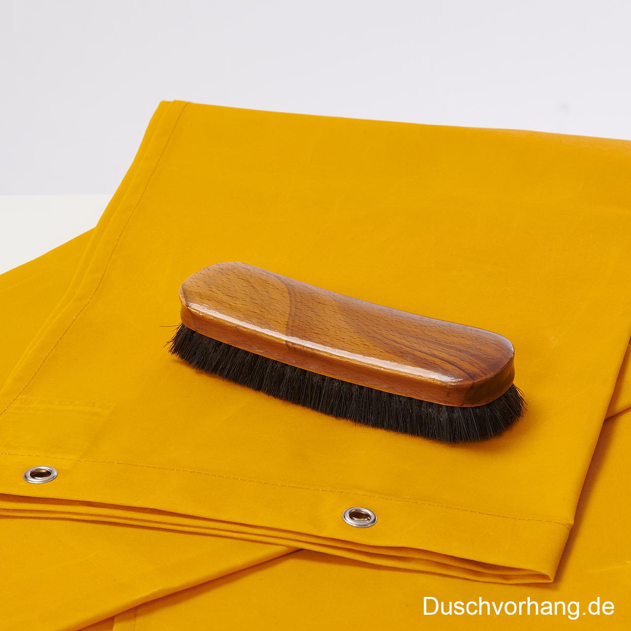 DUWAX Textil Duschvorhang Gelb DUWAX Textil Duschvorhang Gelb