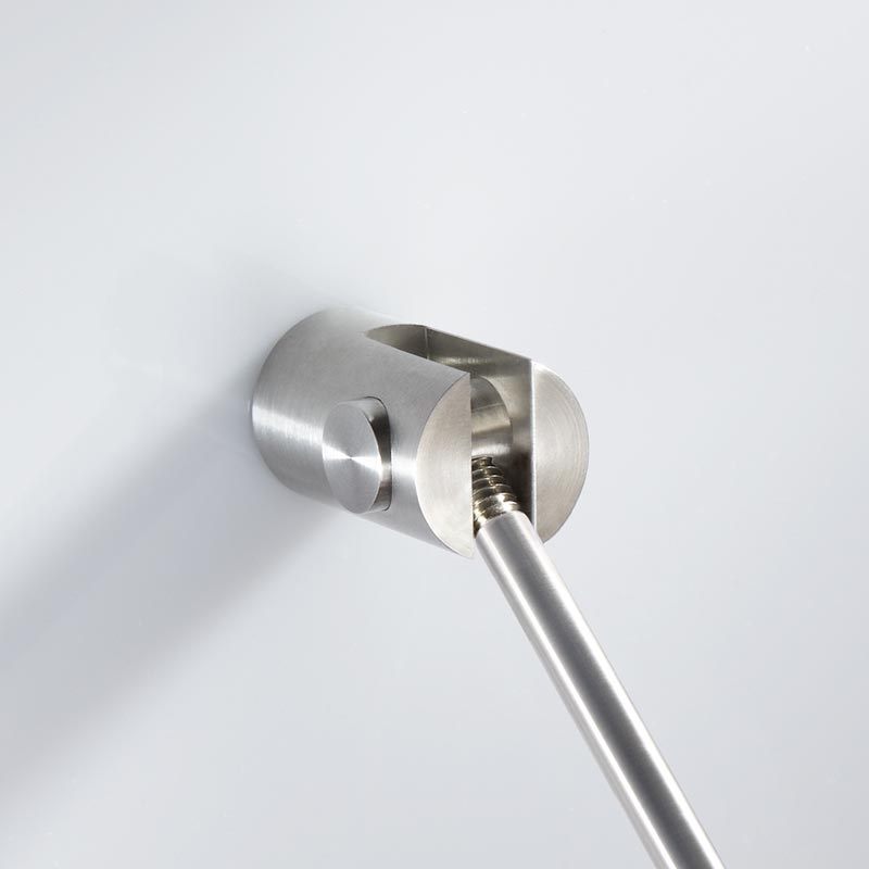 Flexible Duschstangen Halterung für schräge Wände Flexible Duschstangen Halterung für schräge Wände