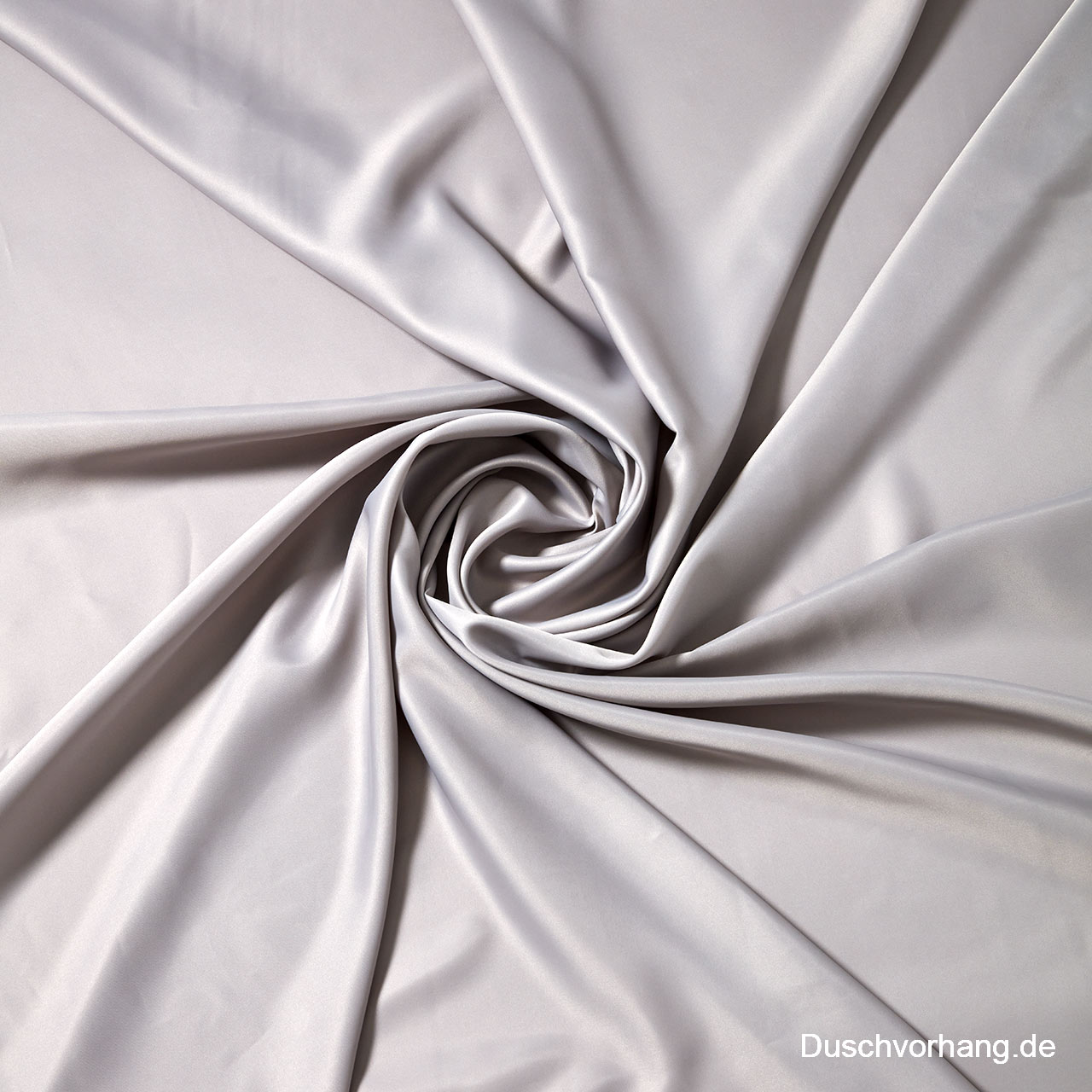 Textil Duschvorhang Grau Luxus
