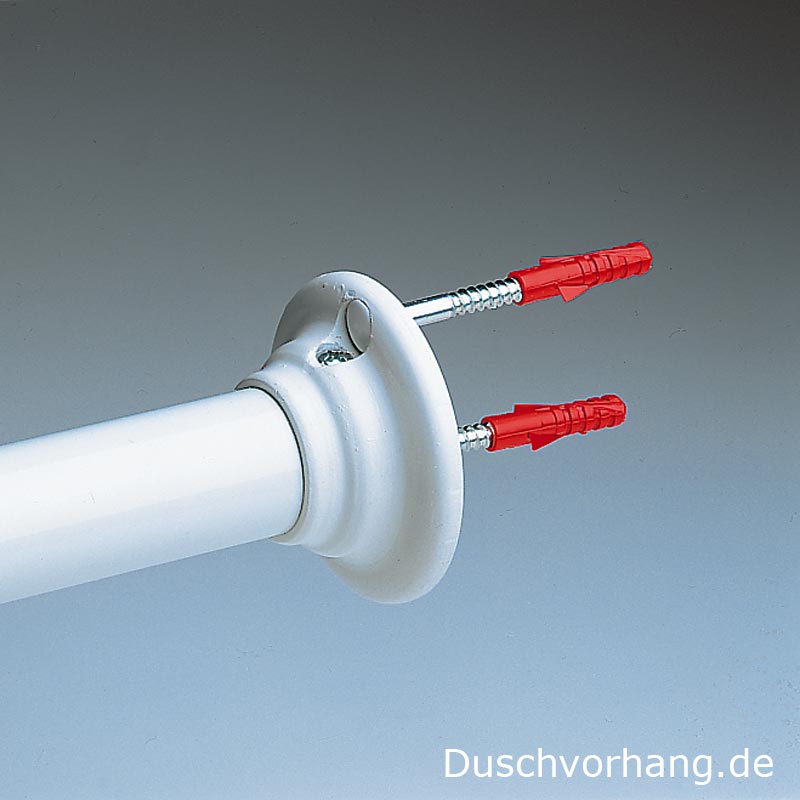 Universal Duschvorhangstange - Aluminium