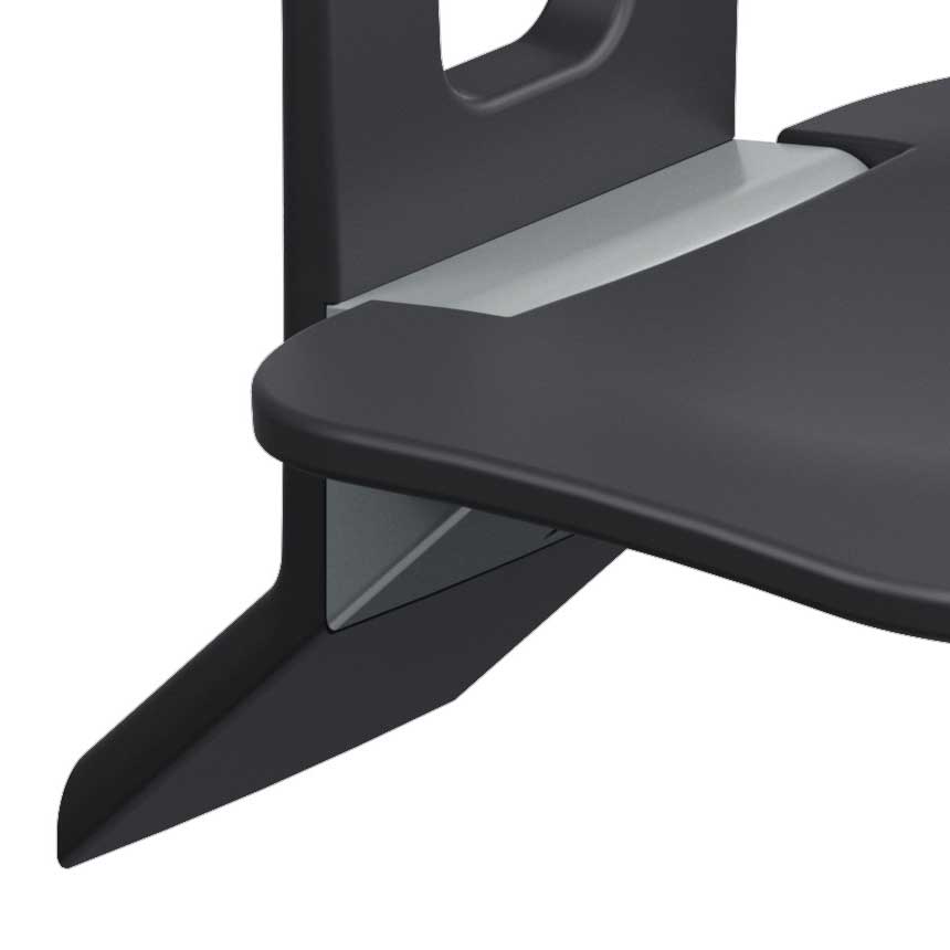 Duschklappsitz als Duschstuhl zum Einhängen - mit Rückenlehne - ErgoSystem A100 Duschklappsitz als Duschstuhl zum Einhängen - mit Rückenlehne - ErgoSystem A100