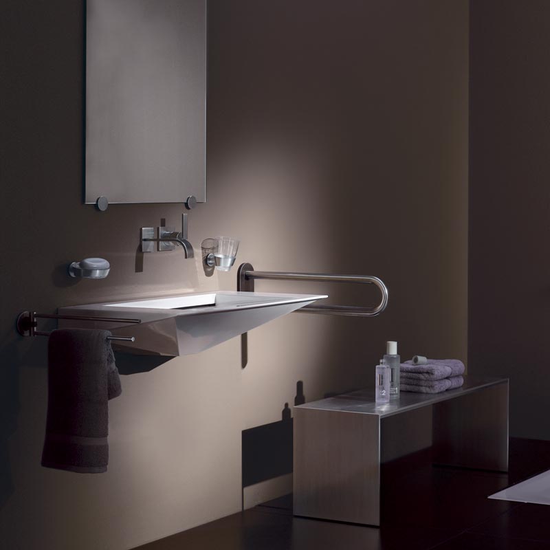 Haltegriff für Bad Dusche WC - Fest - Wandmontage - ErgoSystem E300 Haltegriff für Bad Dusche WC - Fest - Wandmontage - ErgoSystem E300