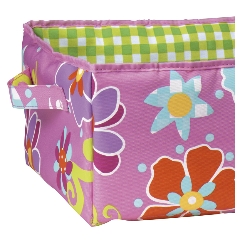 Aufbewahrungsbox 35x25x15cm Flower Pink L Aufbewahrungsbox 35x25x15cm Flower Pink L