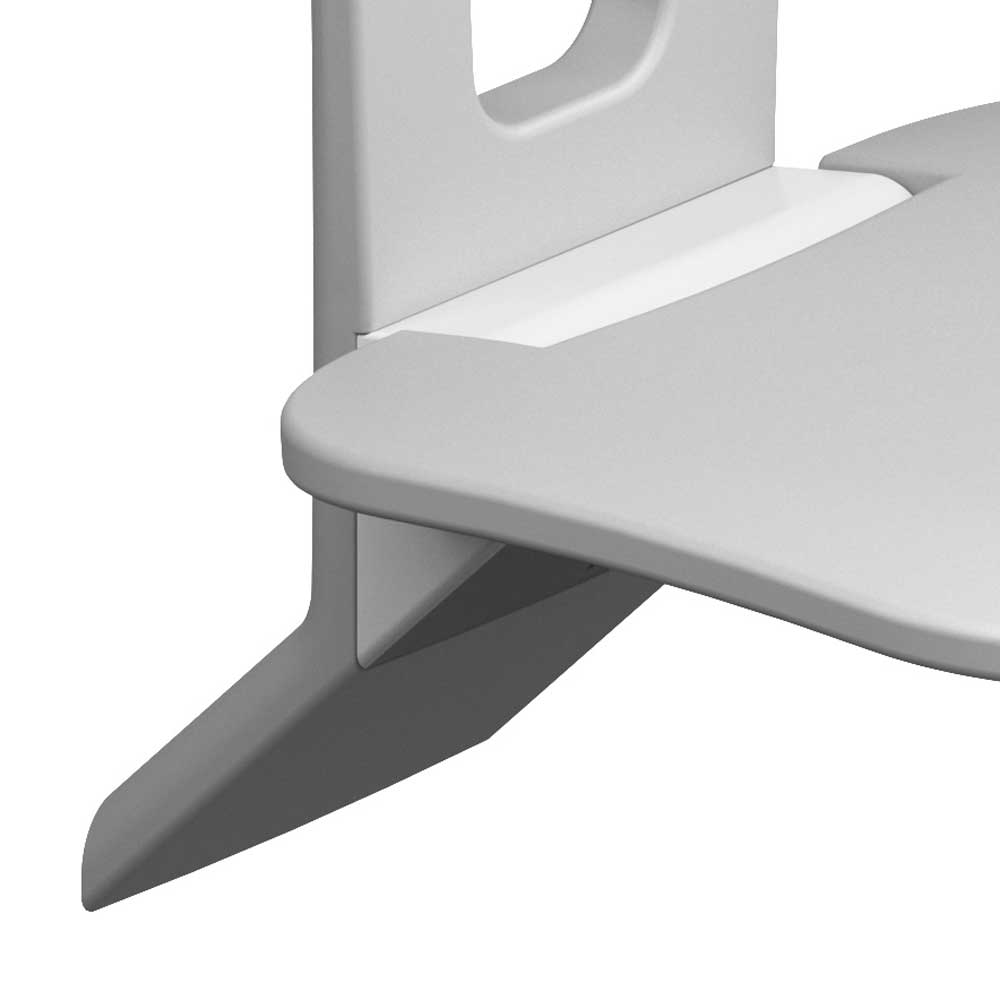 Duschklappsitz als Duschstuhl zum Einhängen - mit Rückenlehne - ErgoSystem A100 Duschklappsitz als Duschstuhl zum Einhängen - mit Rückenlehne - ErgoSystem A100