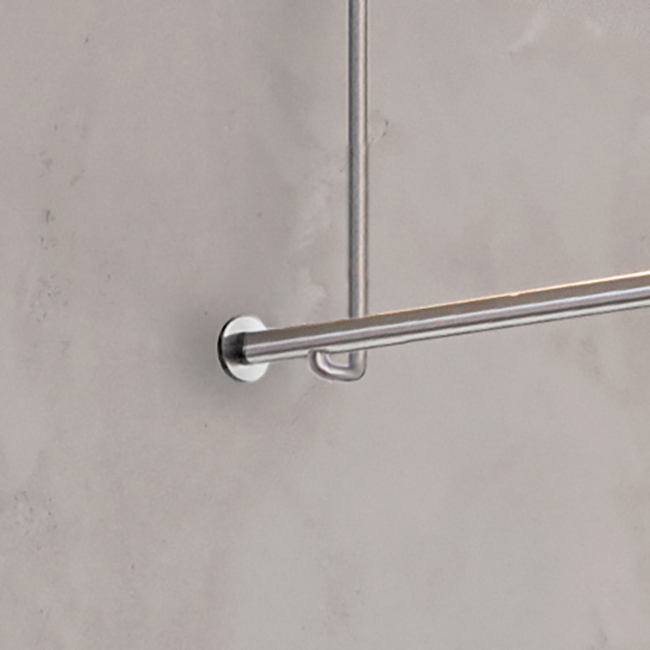 Duschvorhangstange U Form - Nur Deckenmontage - Edelstahl Duschvorhangstange U Form - Nur Deckenmontage - Edelstahl
