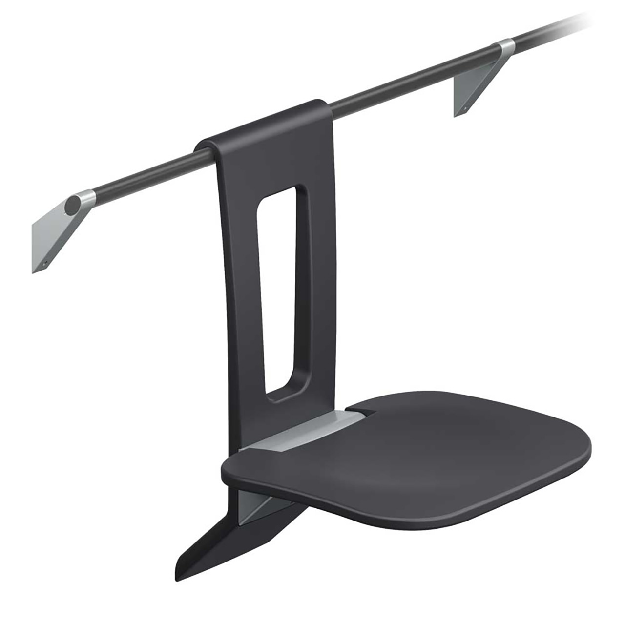 Duschklappsitz als Duschstuhl zum Einhängen - mit Rückenlehne - ErgoSystem A100 Duschklappsitz als Duschstuhl zum Einhängen - mit Rückenlehne - ErgoSystem A100