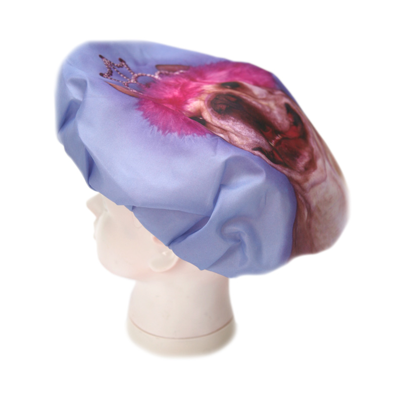 Badehaube Mops Badehaube Mops