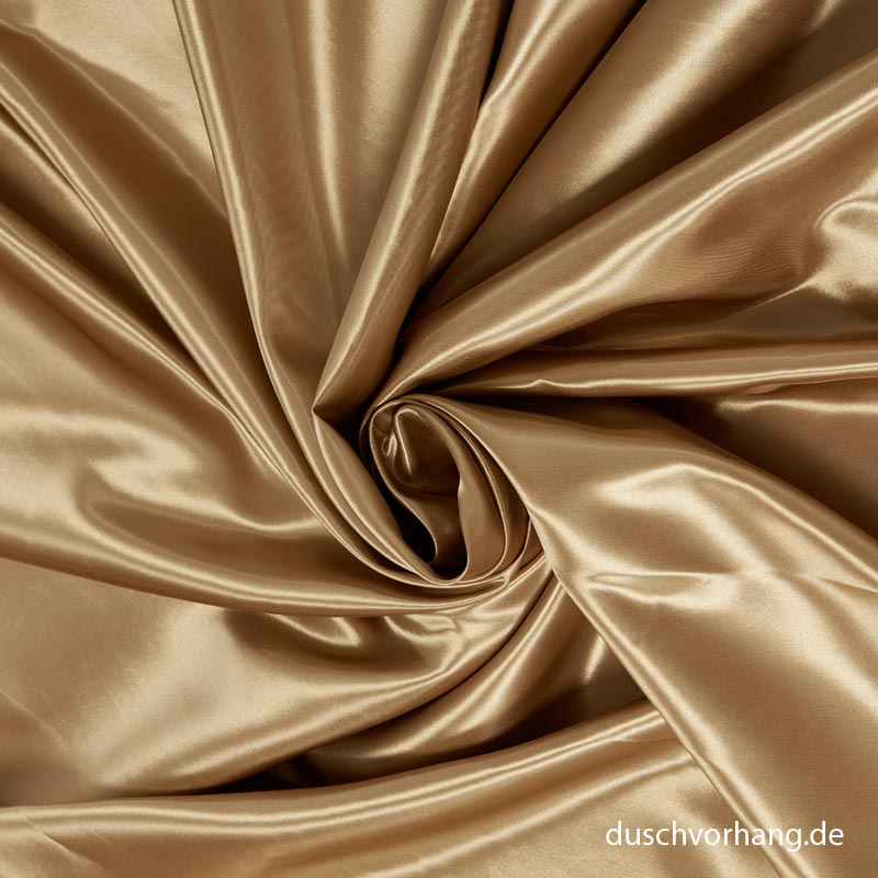 Duschvorhang Textil Gold 240x200