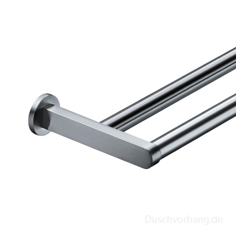 Handtuchhalter Wand für Bad Dusche WC - Zweifach - Edelstahl - ErgoSystem Metric Handtuchhalter Wand für Bad Dusche WC - Zweifach - Edelstahl - ErgoSystem Metric