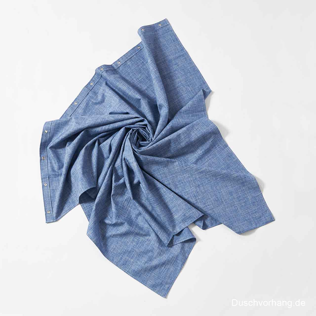 Textil Duschvorhang Blau 180x200 Textil Duschvorhang Blau 180x200