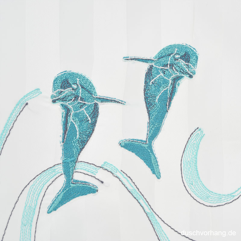 Individualisierung Stickerei Motiv Delfin Individualisierung Stickerei Motiv Delfin