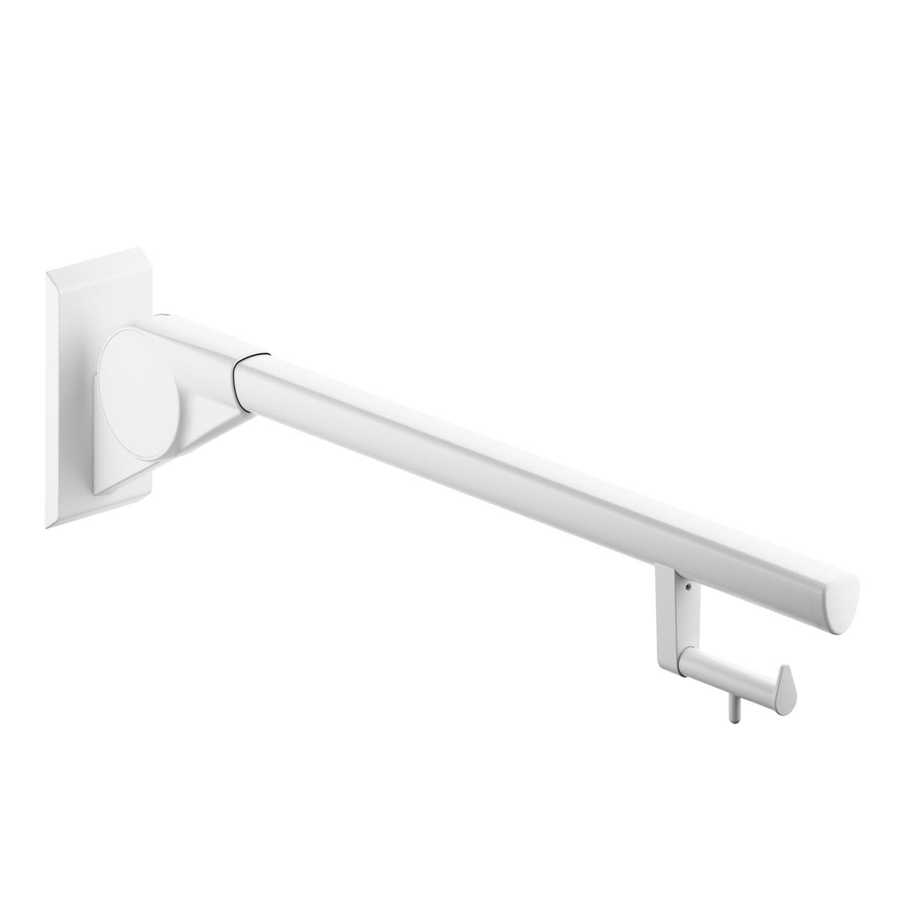 Universal Haltegriff für Bad Dusche WC - Klappbar - mit Toilettenpapierhalter - ErgoSystem A100 Universal Haltegriff für Bad Dusche WC - Klappbar - mit Toilettenpapierhalter - ErgoSystem A100
