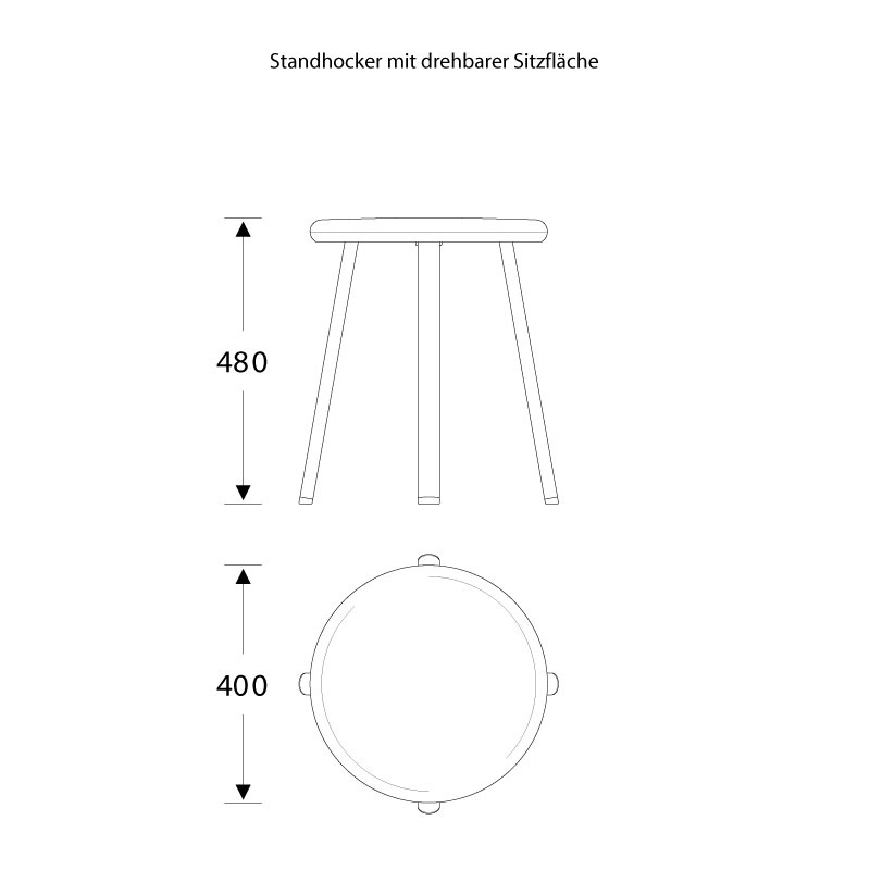 Duschstuhl - Duschhocker - Rund - Sitzfläche drehbar - ErgoSystem E300 Duschstuhl - Duschhocker - Rund - Sitzfläche drehbar - ErgoSystem E300