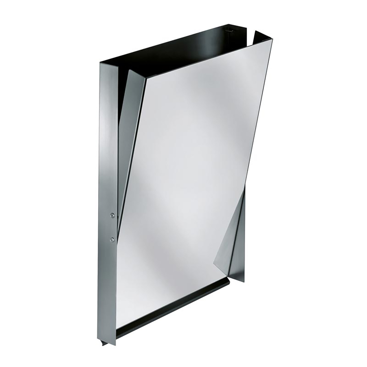 Spiegel ohne Glas aus poliertem Edelstahl - Schwenkbar - ErgoSystem E300 Spiegel ohne Glas aus poliertem Edelstahl - Schwenkbar - ErgoSystem E300